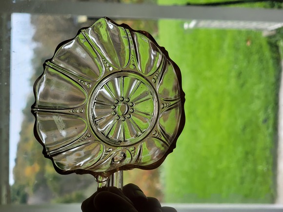 Anchor Hocking Pink Glass Candy Dish - Picture 4 of 5